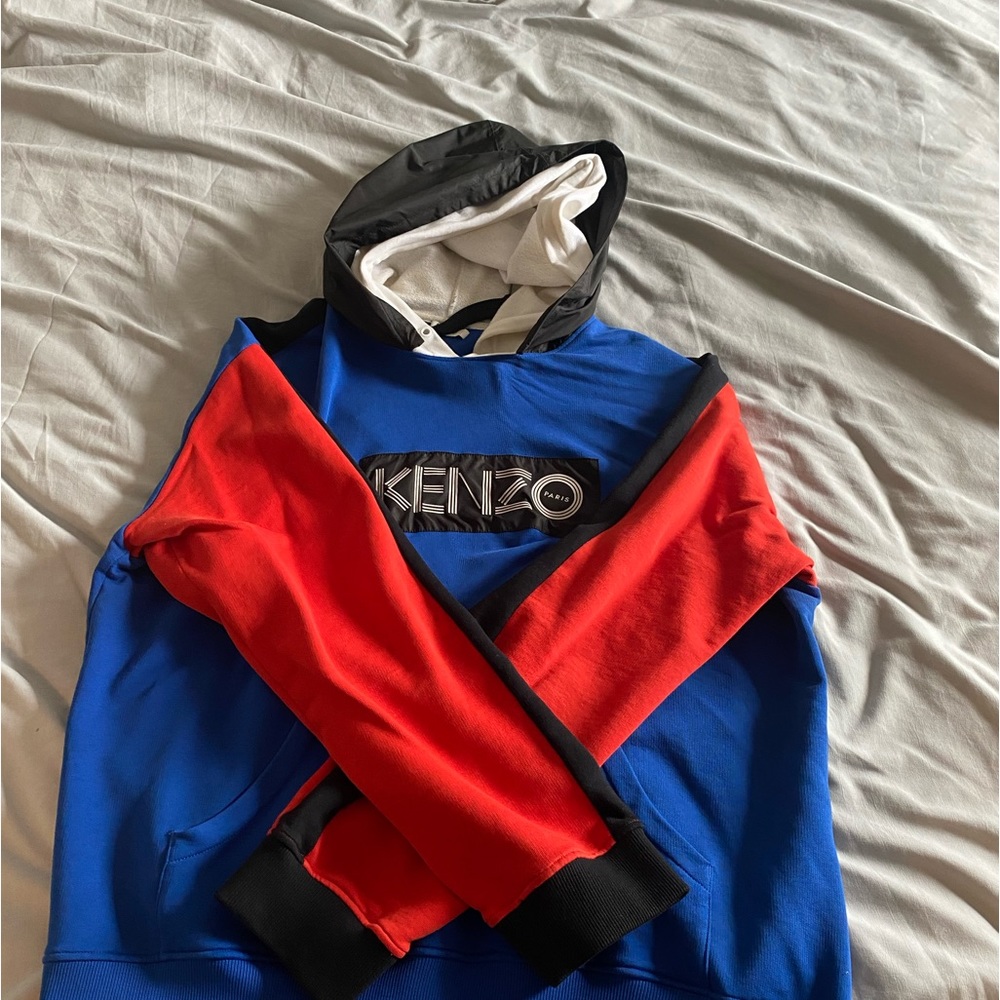 Kenzo color blocked hoodie